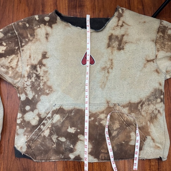 Heart Vintage Sweatshirt Pullover Distressed - Picture 6 of 7